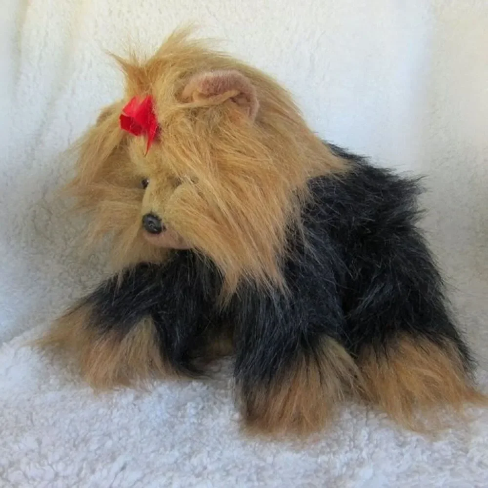 Ty Classics Yappy Yorkie Yorkshire Terrier Puppy Dog Stuffed Animal Plush 90s